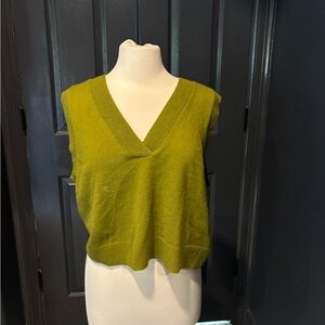 525 America Olive Knit Sweater